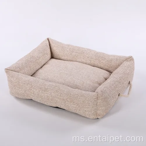 Tempat tidur anjing berkualiti tinggi yang mesra ekonomi yang mesra alam